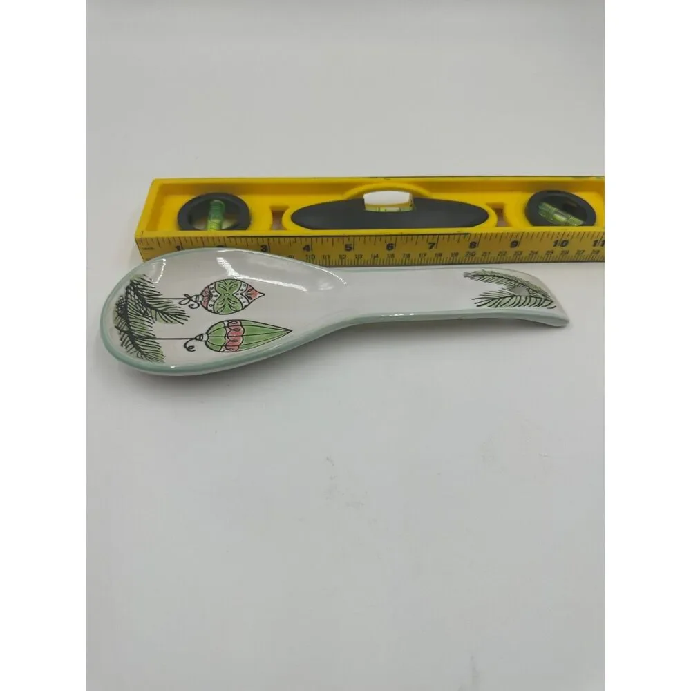 Spectrum Designs Spoon Rest Christmas Ornaments Etched Design 10